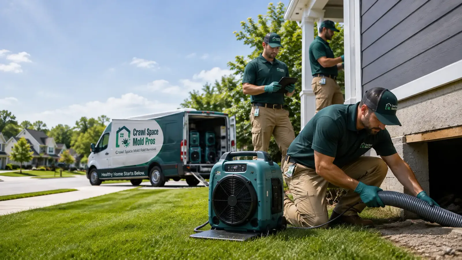 Crawl Space Mold Removal in Millersburg, OH